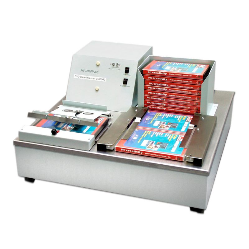 CDC160 Cellophaniert DVD Amaray Cases JMV Packaging